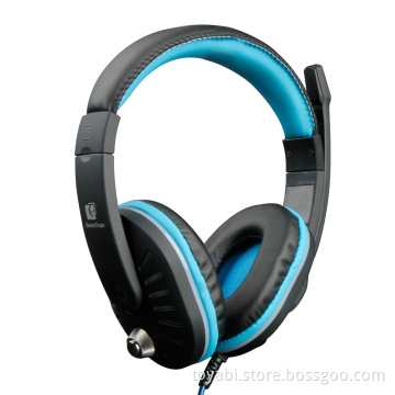 Deep Bass Game Headphone Stereo Surrounded Over-Ear headband glowing Gaming Headset with USB Mic Led Volume control For PC Gamer